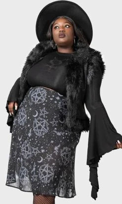 KILLSTAR Luella Bias | MIDI SKIRT -Punk Rave Store killstar luella bias midi skirt 8 700x700