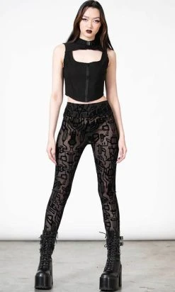 KILLSTAR Lulz | MESH LEGGINGS* -Punk Rave Store killstar lulz mesh leggings 4 363d96c7 8a6c 43f0 af2c a4a39c952b01 700x700