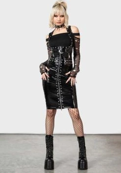 KILLSTAR Madame Hexx | MIDI DRESS -Punk Rave Store killstar madame hexx midi dress 2 1a09f673 4901 4e00 976d bbe6ebfd8558 700x700