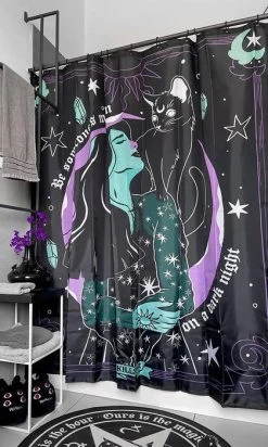 KILLSTAR Moonlight | SHOWER CURTAIN*