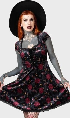 KILLSTAR Morgaine | DRESS -Punk Rave Store killstar morgaine dress 1 e95a5af3 639b 43a0 a5ef 9f2b3aa516ba 700x700