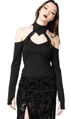 KILLSTAR Oralia | COLD SHOULDER TOP*