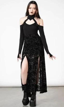 KILLSTAR Oralia | COLD SHOULDER TOP* -Punk Rave Store killstar oralia cold shoulder top 3 47a86907 42b6 4fef 862f 834eb87a17f8 700x700