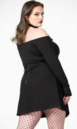 KILLSTAR Oralia | COLD SHOULDER TOP* -Punk Rave Store killstar oralia cold shoulder top 7 c7fb16e0 1669 4fbe 8c41 18c4de7ed262 700x700