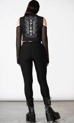KILLSTAR Overdrive | SKINNY PANTS* -Punk Rave Store killstar overdrive skinny trousers 4 0386e61a 206c 4f1a 9464 ab39d1d153a1 700x700