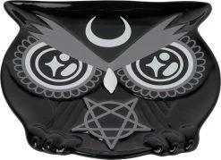 KILLSTAR Owl | DINNER PLATE"* -Punk Rave Store killstar owl dinner plate 1 e5b64955 1721 45e8 82dc c5a517ab4c9f 700x700