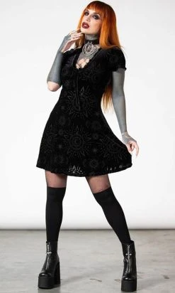 KILLSTAR Spiritual Chant | Burnout DRESS* -Punk Rave Store killstar spiritual chant burnout dress 3 80885bec 8099 4f2d a55b d1fa4f3a5598 700x700