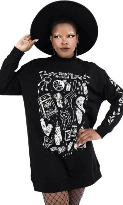 KILLSTAR Survival Kit | SWEATER DRESS -Punk Rave Store killstar survival kit sweater dress 1 ba6d6852 4ac2 4c41 ae23 cb3edb209d4c 700x700