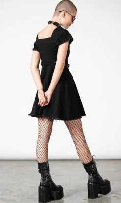 KILLSTAR Time Out | ZIP DENIM DRESS* -Punk Rave Store killstar time out zip denim dress 5 a6a64138 5d53 424d 8df7 825d3faa5a35 700x700