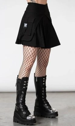KILLSTAR Vanya | PLEATED MINI SKIRT