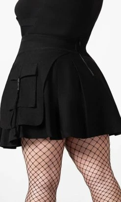 KILLSTAR Vanya | PLEATED MINI SKIRT -Punk Rave Store killstar vanya pleated mini skirt 9 5c2617ee e655 4ee8 9870 e21e67e30346 700x700