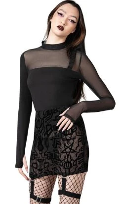 KILLSTAR Warez | MESH SUSPENDER SKIRT* -Punk Rave Store killstar warez mesh suspender skirt 1 42aea6a8 c5fc 472b 8594 c54fb6a11b97 700x700