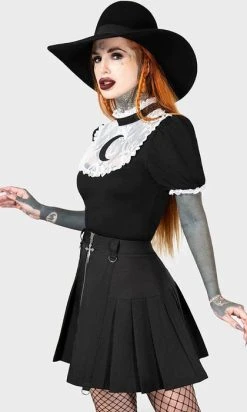 KILLSTAR Wish Upon A Moon | TOP -Punk Rave Store killstar wish upon a moon top 4 700x700