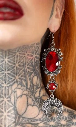 KILLSTAR Worlds Beyond | EARRINGS* -Punk Rave Store killstar worlds beyond earrings 4 9c2ec155 8e7a 4dfb ada6 a7137dbaa4fd 700x700