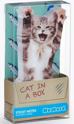 MUSTARD Cat In A Box | STICKY NOTES* -Punk Rave Store mustard cat in a box sticky notes 2 484b4ac6 34fa 4b7b b664 96306d7e66fa 700x700