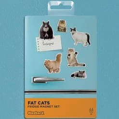 MUSTARD Fat Cat | FRIDGE MAGNET SET -Punk Rave Store mustard fat cat fridge magnet set 1 aef42c9b 7577 4395 98c0 3e6a509e2cb8 700x700