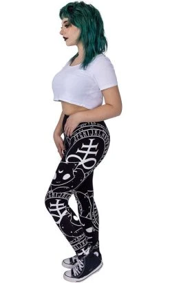 POIZEN INDUSTRIES Cat Craft [Black/White] | LEGGINGS -Punk Rave Store poizen industries cat craft black white leggings 6 0f843915 ebbb 4dbc a4d7 fa6b2a4c6efa 700x700