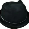 POIZEN INDUSTRIES Kitty | BOWLER HAT -Punk Rave Store poizen industries kitty bowler hat 1 7c80c899 34e0 412f b021 ded4402e3dae