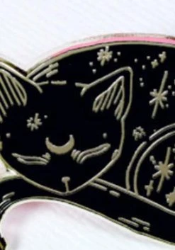 PUNKY PINS Mystical Cat | ENAMEL PIN -Punk Rave Store punky pins mystical cat enamel pin 2 9ad75a55 de54 4eed 8f07 249e3f18111e 700x700