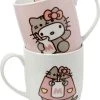 Hello Kitty & Pusheen | PORCELAIN MUGS [Set Of 2] -Punk Rave Store pusheen hello kitty pusheen porcelain mugs set of 2 1 f7696fd6 ebe3 4e2c 9193 28956ed867fb 700x700