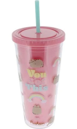 Pusheen Self Care Club Beaker & Straw | TUMBLER -Punk Rave Store pusheen self care club beaker straw 2 8bbc19c5 6cfe 4faf a900 dd6df332a13c 700x700