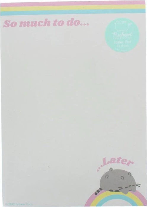 Pusheen Self Care Club | DESK PAD 3 Pusheen Self Care Club | DESK PAD