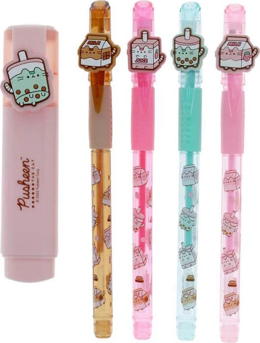 Pusheen Sips | PEN & HIGHLIGHTER SET 4 Pusheen Sips | PEN & HIGHLIGHTER SET - Image 2