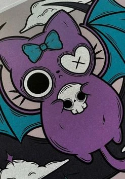 PVMPKIN ART Bat Kitty | ART PRINT -Punk Rave Store pvmpkin art bat kitty art print 2 3bbc4f29 b434 463e b297 430e8af4f5ac 700x700