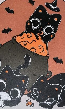 PVMPKIN ART Cat Coven | PRINT -Punk Rave Store pvmpkin art cat coven print 3 866e7b8b acb8 42e2 8411 8b891dc4544b 700x700