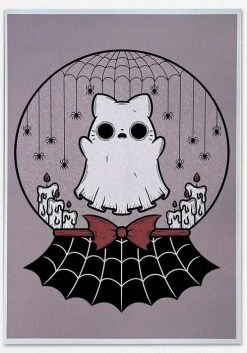 PVMPKIN ART Spook Globe | ART PRINT -Punk Rave Store pvmpkin art spook globe art print 1 b85b027d 3b49 4040 8fc8 2a95e3b6c651 700x700