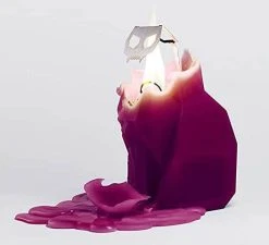 PYROPET Kisa [Burgundy] | CANDLE -Punk Rave Store pyropet kisa burgundy candle 7 d1bed775 3a90 4c33 aed9 64f7c957562e 700x700