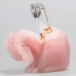 PYROPET Kisa [Pink] | CANDLE -Punk Rave Store pyropet kisa pink candle 04 700x700