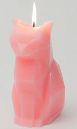 PYROPET Kisa [Pink] | CANDLE -Punk Rave Store pyropet kisa pink candle 12 700x700