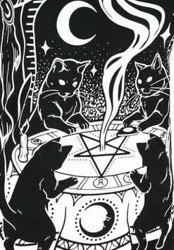 RESTYLE Cat Sabbath | Classic T-SHIRT -Punk Rave Store restyle cat sabbath classic t shirt 2 6a2bd806 ac3d 4648 88b5 daed38f5c604 700x700