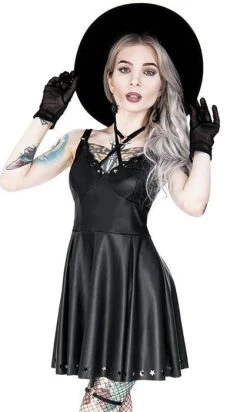 RESTYLE Crescent Laser Cut | MINI DRESS