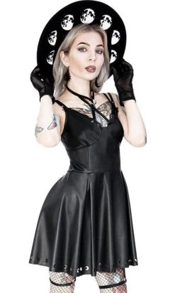 RESTYLE Crescent Laser Cut | MINI DRESS -Punk Rave Store restyle crescent laser cut mini dress 4 b047ab9a 851b 4e31 84af 23fee43d4c34 700x700