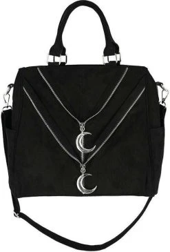 RESTYLE Double Zipped Moon | SHOPPER BAG