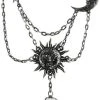 RESTYLE Moon & Sun [Silver] | NECKLACE -Punk Rave Store restyle moon sun silver necklace 1 c3e3d3a1 90bd 490b b437 e2361229a0a3 700x700