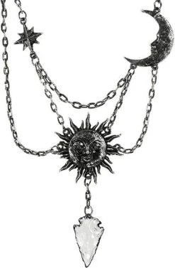 RESTYLE Moon & Sun [Silver] | NECKLACE