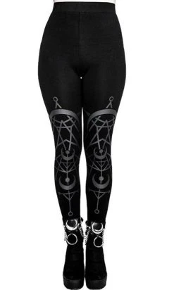 RESTYLE Twin Moon | LEGGINGS -Punk Rave Store restyle twin moon leggings 3 21e1a219 06c1 4a09 9fb2 157b40bf11df 700x700