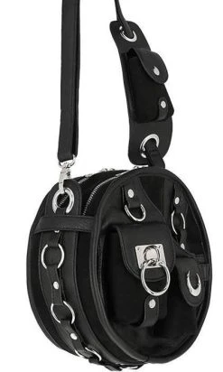 RESTYLE Utility Pocket | ROUND BAG -Punk Rave Store restyle utility pocket round bag 3 ade942b5 c963 4cd7 9d05 985e4bae3d74 700x700