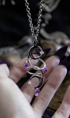 ROGUE AND WOLF Callisto [Mirror Steel] | NECKLACE -Punk Rave Store rogue and wolf callisto mirror steel necklace 6 cc4ee4de 768c 445f 9dda 1e138359dbc1 700x700