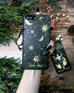 ROGUE AND WOLF Celestial [Gold] | PHONE CASE -Punk Rave Store rogue and wolf celestial gold phone case 4 92560b54 6e34 4f41 b687 1e64ff212e08 700x700
