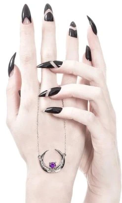 ROGUE AND WOLF Eclipse [Mirror Steel] | NECKLACE -Punk Rave Store rogue and wolf eclipse mirror steel necklace 5 a066bb81 8669 4353 8dd6 737b81a6bd30 700x700