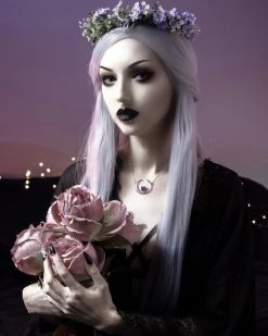 ROGUE AND WOLF Eclipse [Sterling Silver] | NECKLACE -Punk Rave Store rogue and wolf eclipse sterling silver necklace 7 700x700