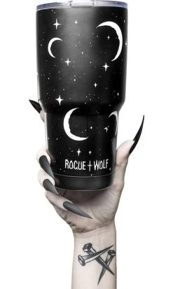ROGUE AND WOLF Moonlight | INSULATED TUMBLER" -Punk Rave Store rogue and wolf moonlight tumbler 2 00b74b38 f416 430a 81ca 46ff5015c330 700x700