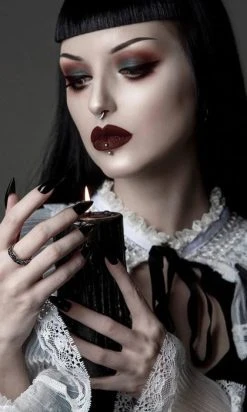 ROGUE AND WOLF Moonrise [Blackened Steel] | RING -Punk Rave Store rogue and wolf moonrise blackened steel ring 2 2b2e68c6 50ad 4300 a0a6 41fe162c1e84 700x700