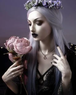 ROGUE AND WOLF Selene [Sterling Silver] | CHOKER -Punk Rave Store rogue and wolf selene sterling silver choker 11 700x700