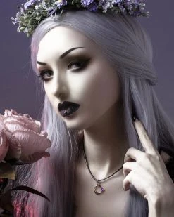 ROGUE AND WOLF Selene [Sterling Silver] | CHOKER -Punk Rave Store rogue and wolf selene sterling silver choker 1 700x700