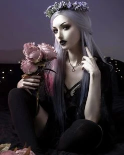 ROGUE AND WOLF Selene [Sterling Silver] | CHOKER -Punk Rave Store rogue and wolf selene sterling silver choker 3 700x700